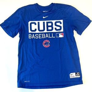 NWOT Men’s Nike Chicago Cubs athletic dri-fit shirt